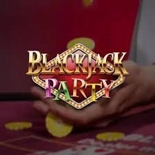 Blackjack Party logo – Live Dealer by Evolution at HotWin Casino