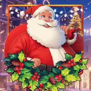 Christmas Wheel slot visual from KA Gaming available on casinohotwin.be