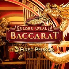 Official Live Dealer logo: Golden Wealth Baccarat by Evolution at HotWin Casino