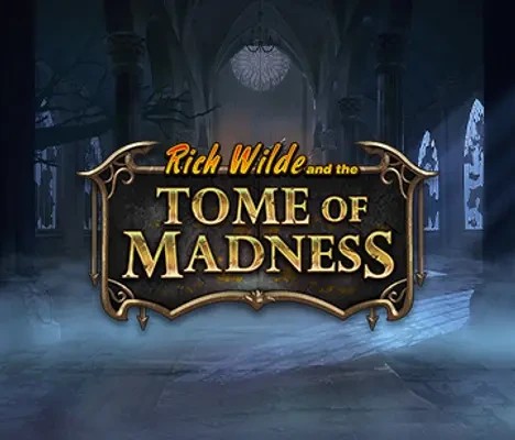 Tome of Madness logo by Play'n GO at HotWin Casino
